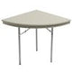 AmTabQuarter Folding Table - ABS Plastic