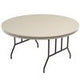 AmTabRound Folding Table - ABS Plastic