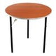 AmTabRound Folding Table - Stained and Sealed