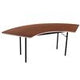 AmTabSerpentine Folding Table - Stained and Sealed