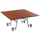 AmTabSquare Mobile EZ-Tilt Cafeteria Table