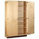 Diversified WoodcraftsTall Wood Storage Cabinet