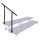 National Public Seating  Side Riser Guardrail