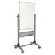 Platinum Series Double-Sided Markerboard w/ Aluminum Frame