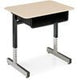 Virco Open Front Desk Cantilever Legs