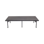 AmTab Fixed Height Stage - Charcoal Carpet Top - 48