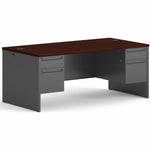 HON 38000 Series Double-Pedestal Desk - Durable Steel Desk (HON38180NS)