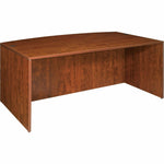 Lorell Essentials Series Bow-Front Desk Shell 72