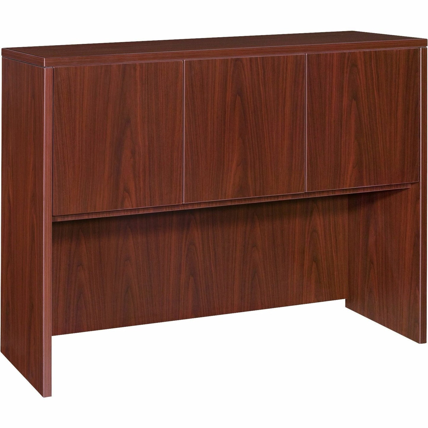 Lorell Essentials Series Stack-on Hutch with Wood Doors 48"W x 15"D x 36"H (LLR-ESS-SH-48)