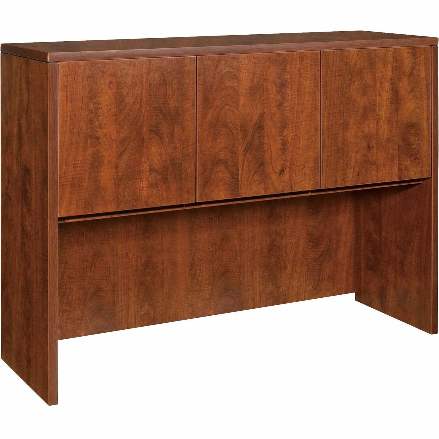 Lorell Essentials Series Stack-on Hutch with Wood Doors 48"W x 15"D x 36"H (LLR-ESS-SH-48)
