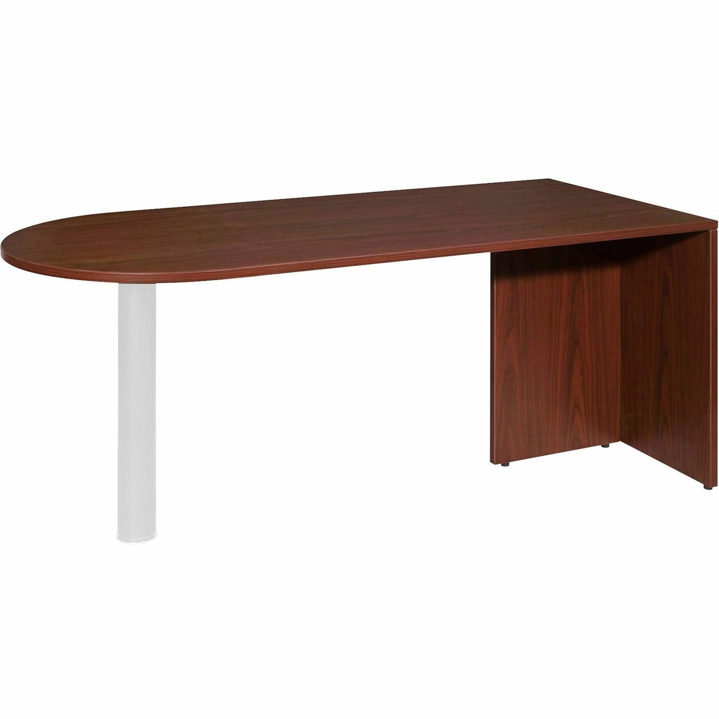 Lorell Essentials Series Peninsula Desk Box 66"W x 30"D x 29.5"H (LLR-ESS-PDB)