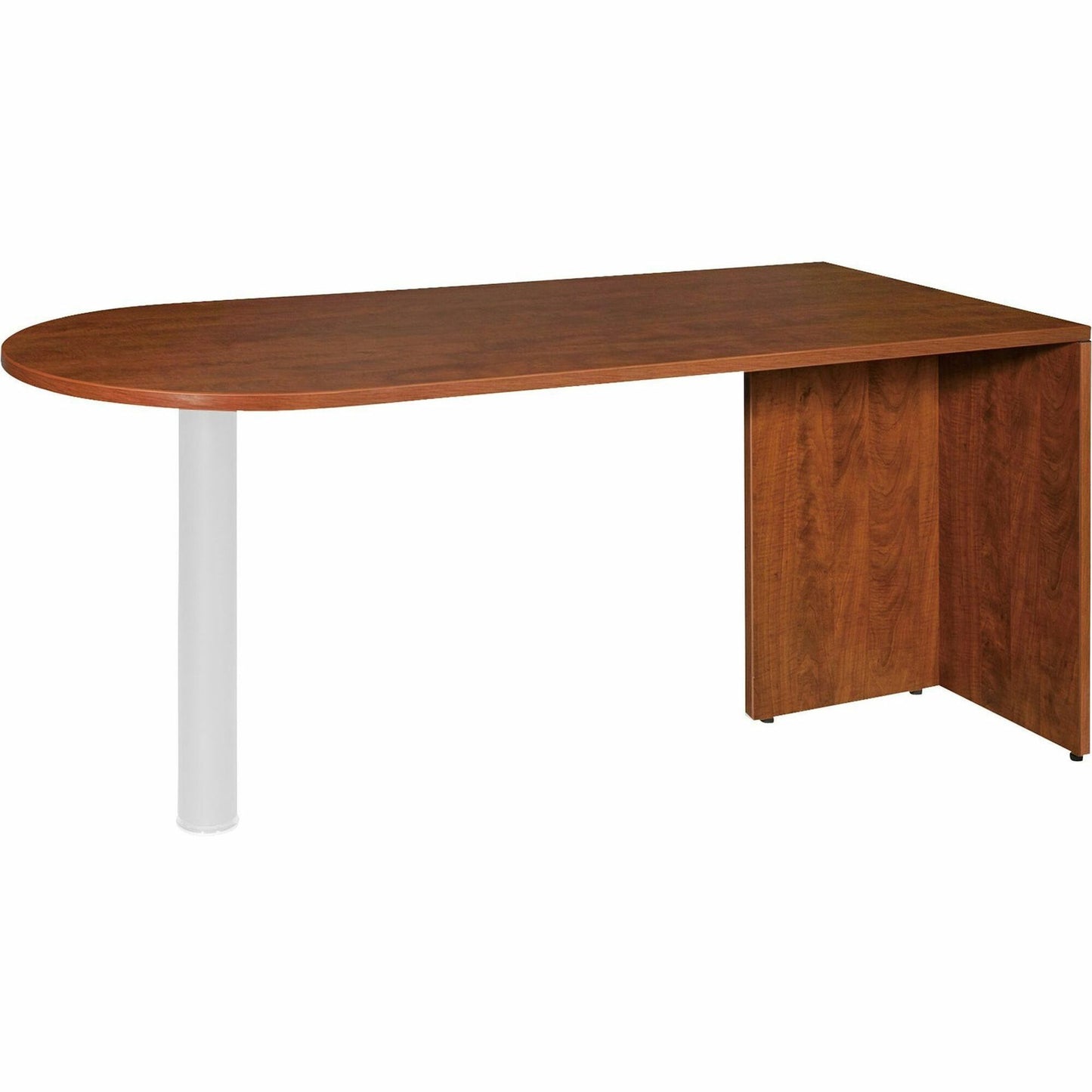 Lorell Essentials Series Peninsula Desk Box 66"W x 30"D x 29.5"H (LLR-ESS-PDB)