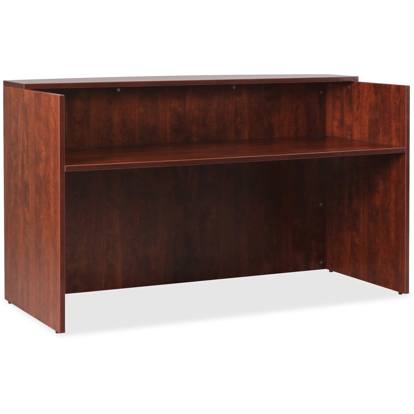 Lorell Essentials Series Front Reception Desk 72"W x 36"D x 42.5"H (LLR-ESS-FRD-72)