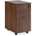 Lorell Essentials Series 3-Drawer Box/Box/File Mobile Pedestal 16