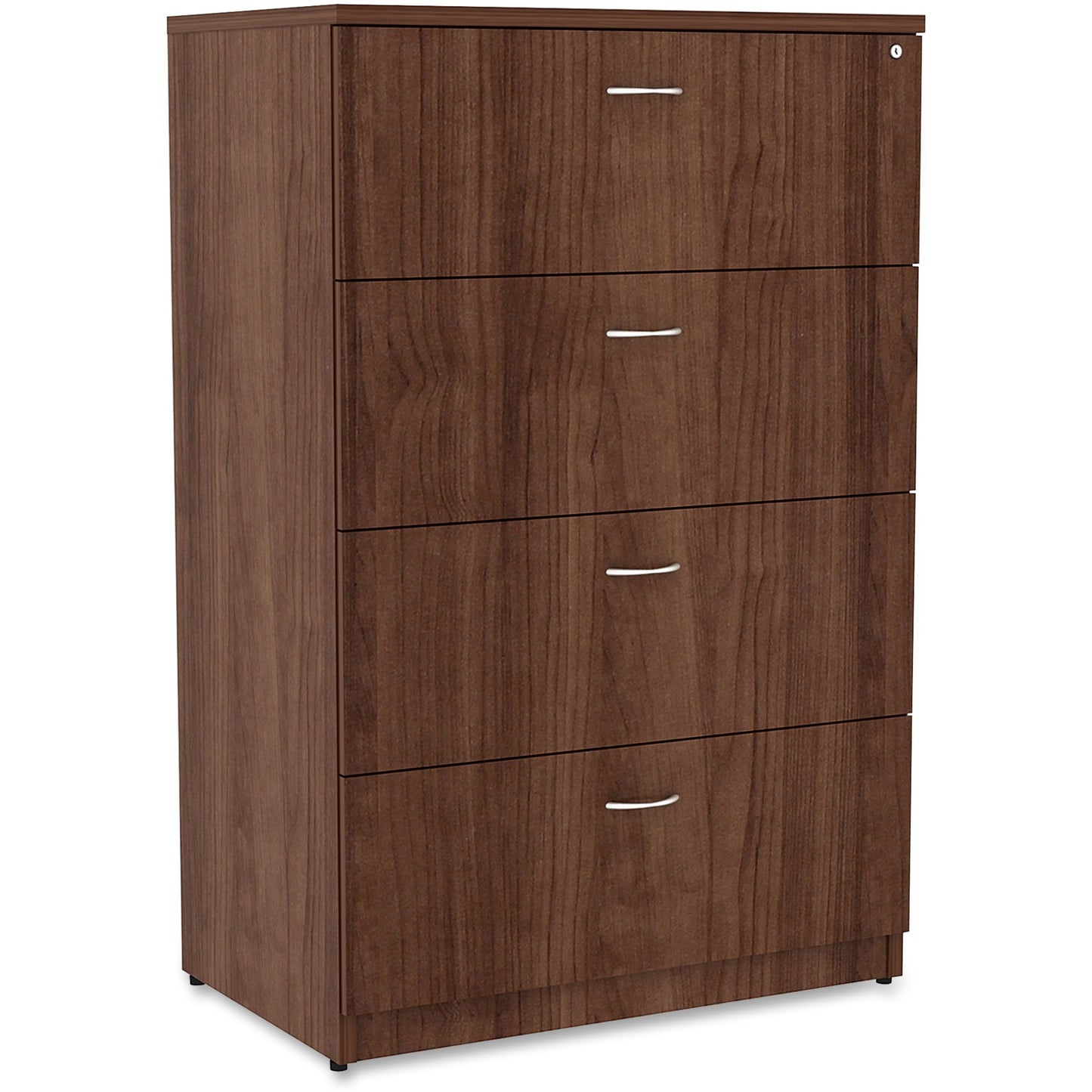 Lorell Essentials Series 4-Drawer Lateral File 35.5"W x 22"D x 54.75"H (LLR-4DRAWER-LF)