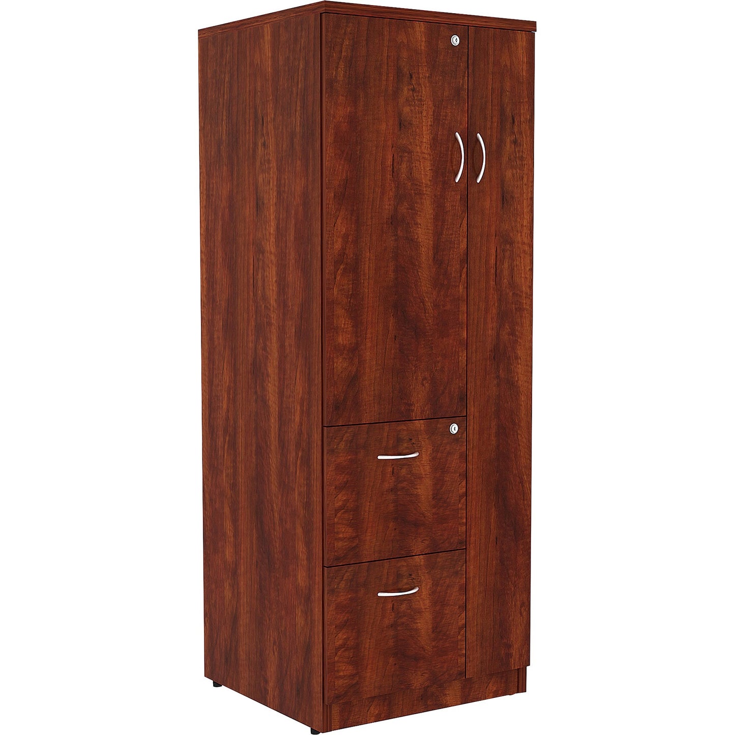 Lorell Essentials Series Tall Storage Cabinet 23.6"W x 23.6"D x 65.6"H (LLR-ESS-TSC)