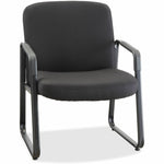 Lorell Big & Tall Upholstered Guest Chair with Fabric Upholstery and Sled Base 	18.50