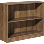 Lorell Essentials Series Laminate 2 Shelf Bookcase 36