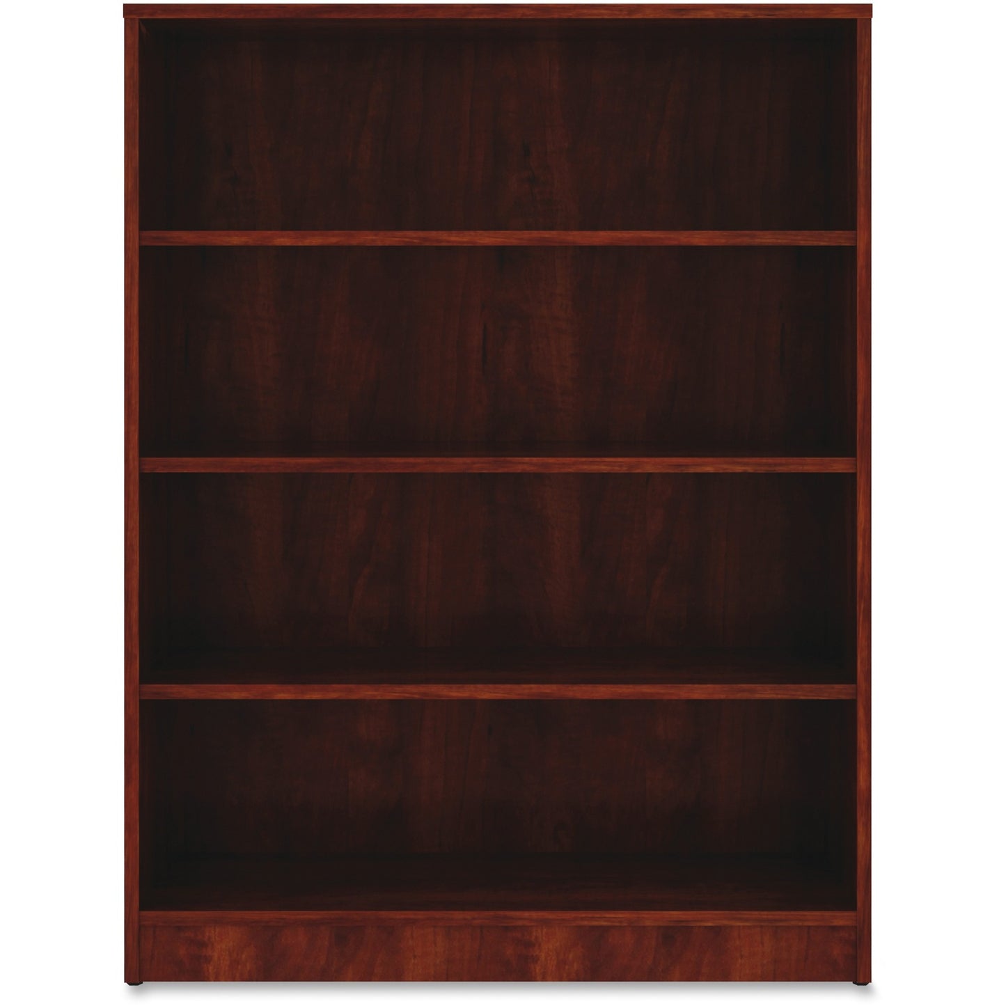 Lorell Essentials Series Laminate 4 Shelf Bookcase 36"W x 12"D x 48"H (LLR-ESS-BOOKCASE-48H)
