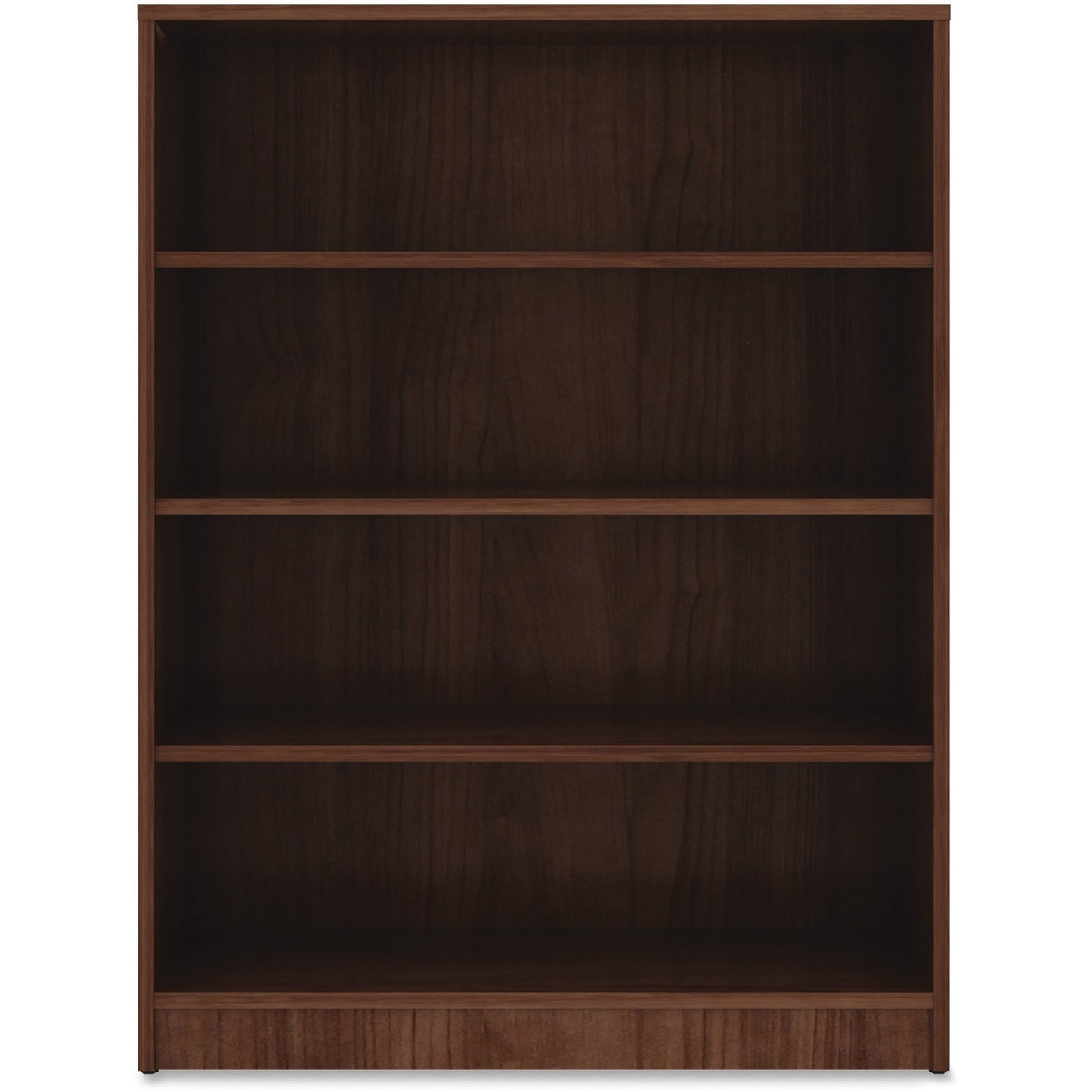 Lorell Essentials Series Laminate 4 Shelf Bookcase 36"W x 12"D x 48"H (LLR-ESS-BOOKCASE-48H)