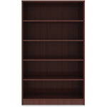 Lorell Essentials Series Laminate 5 Shelf Bookcase 36