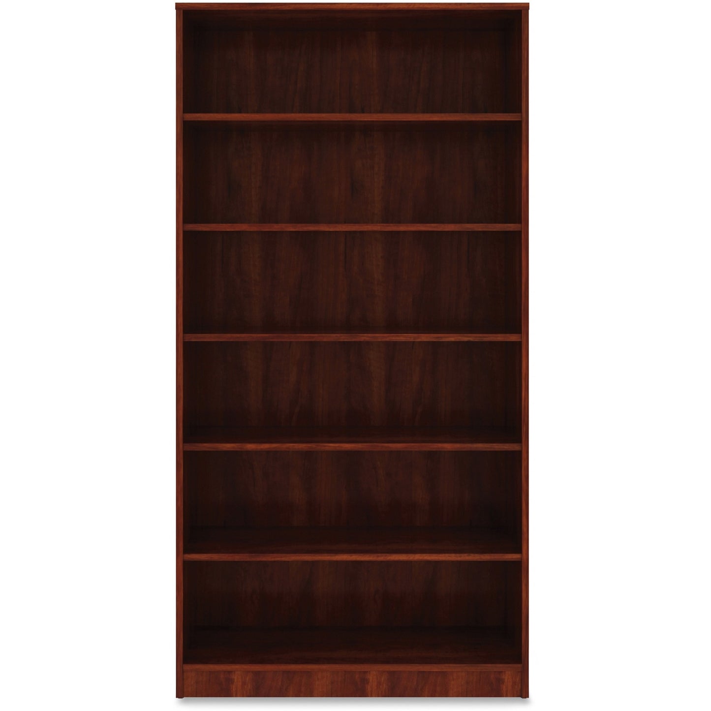 Lorell Essentials Series Laminate 6 Shelf Bookcase 36"W x 12"D x 72"H (LLR-ESS-BOOKCASE-72H)