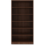 Lorell Essentials Series Laminate 6 Shelf Bookcase 36