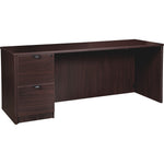 Lorell Prominence 2.0 Series Left-Pedestal Credenza 66