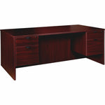 Lorell Prominence 2.0 Series 3/4 Double-Pedestal Desk 72