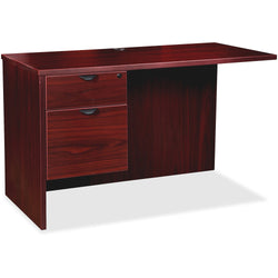 Lorell Prominence 2.0 Series 3/4 Left-Pedestal Return 42"W x 24"D x 29"H (LLR-LLRPR2442QLXX)
