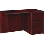 Lorell Prominence 2.0 Series Right-Pedestal Return 48