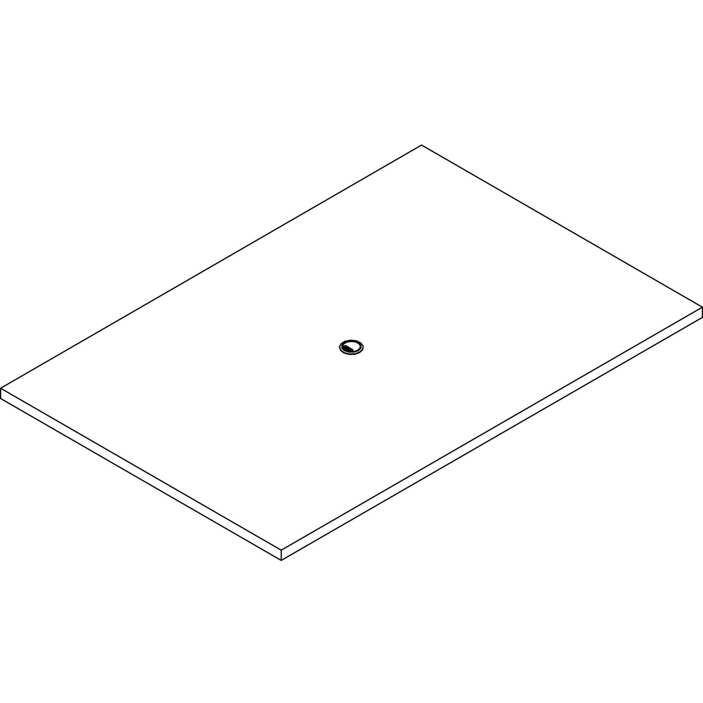 Lorell Prominence 2.0 Series Rectangular Conference Tabletop 72"W x 48"D x 1.5"Thick (LLR-LLRPRC4872XX)