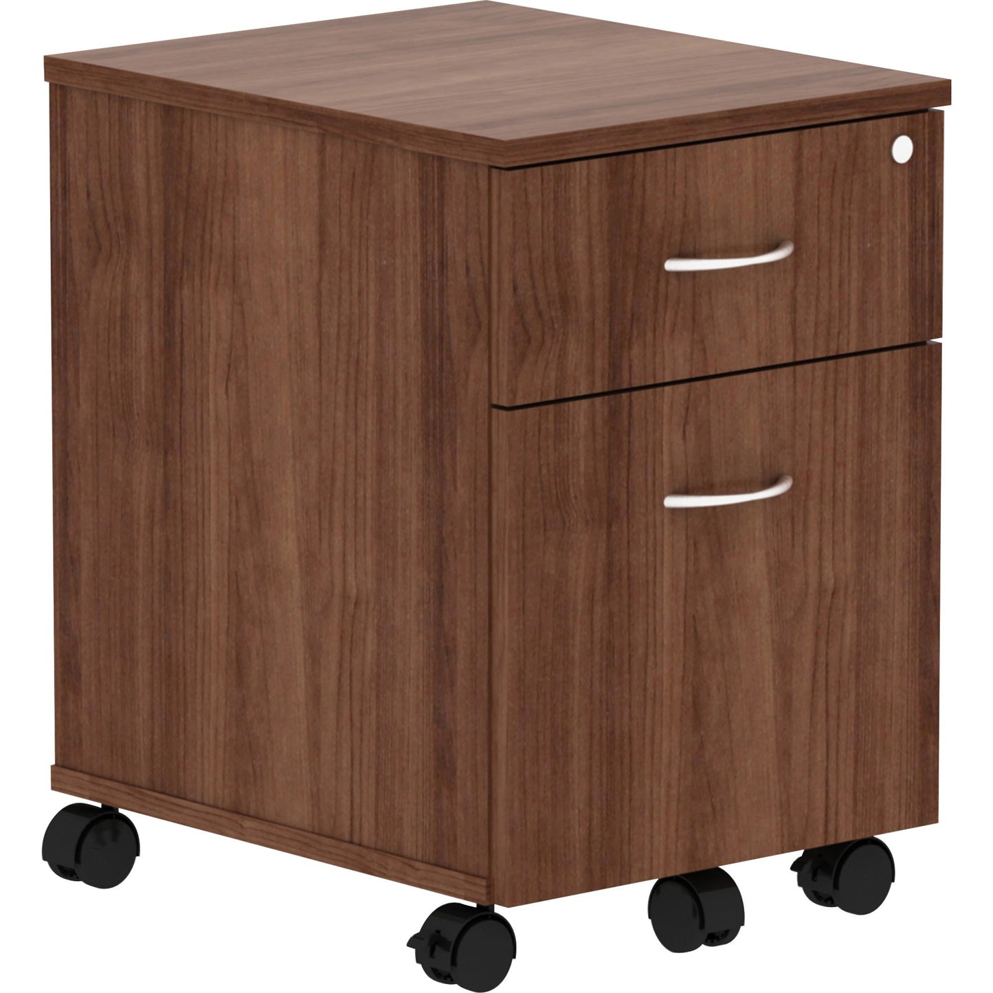 Lorell Essentials Series 2-Drawer Box/File Mobile Pedestal 15.75"W x 19.88"D x 22.88"H (LLR-2DRAWER-BF-MP)