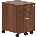 Lorell Essentials Series 2-Drawer Box/File Mobile Pedestal 15.75
