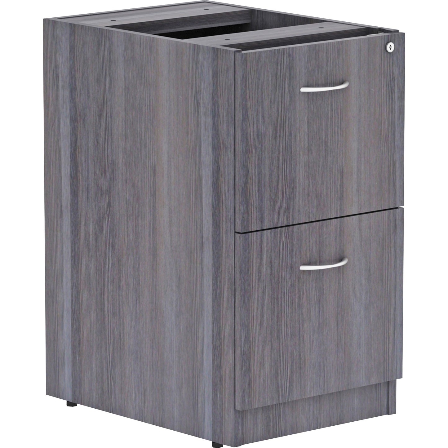 Lorell Essentials Series 2-Drawer File/File Fixed Pedestal 16"W x 22"D x 28.25"H (LLR-2DRAWER-FF-FP)