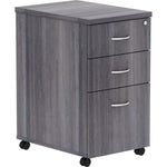 Lorell Essentials Series 3-Drawer Box/Box/File Mobile Pedestal 16