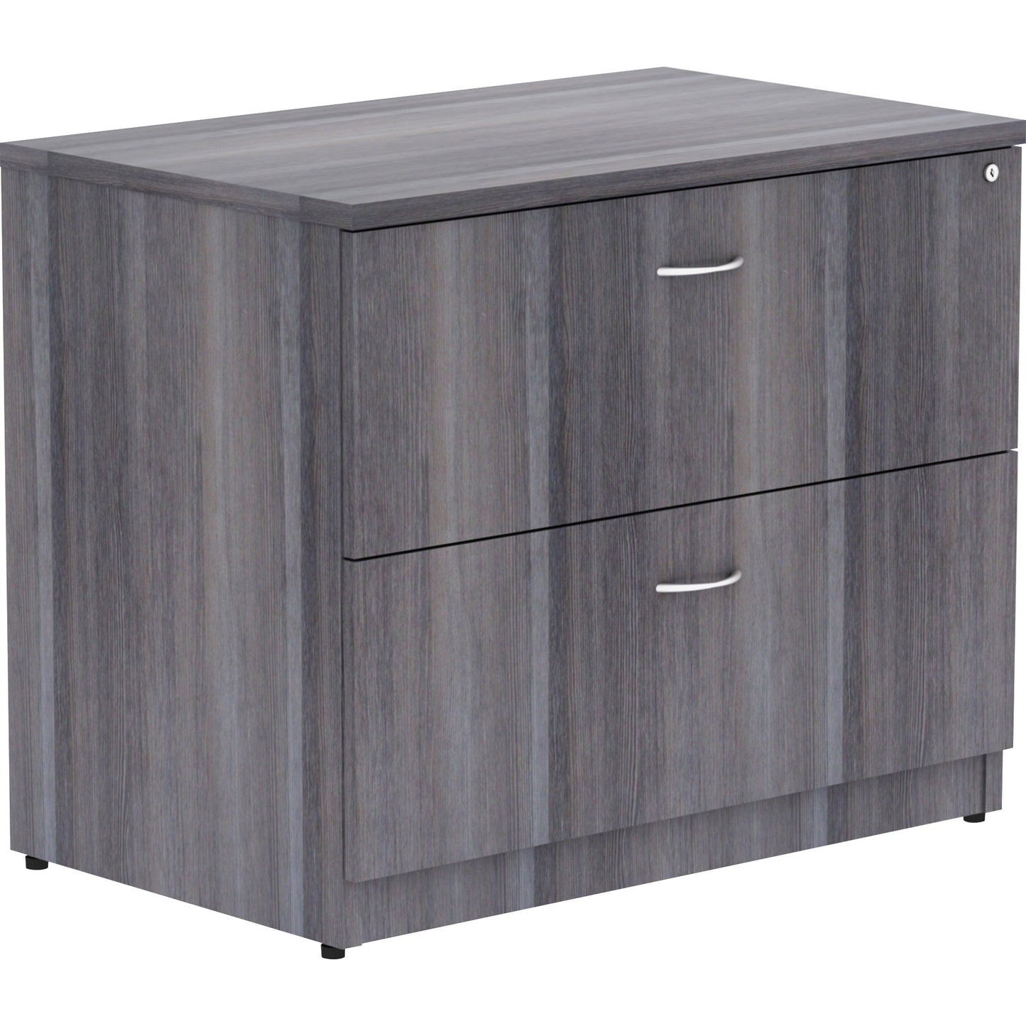 Lorell Essentials Series 2-Drawer Lateral File 35"W x 22"D x 29.5"H (LLR-2DRAWER-LF)