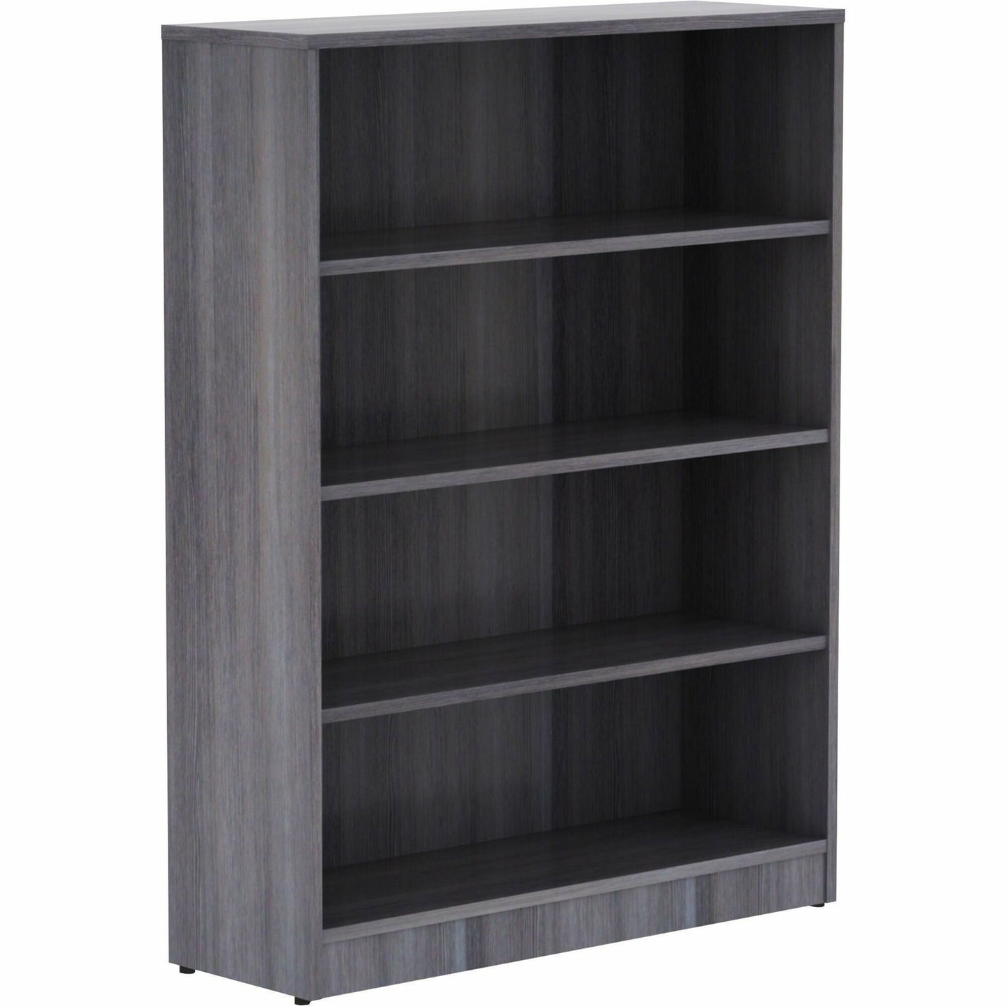 Lorell Essentials Series Laminate 4 Shelf Bookcase 36"W x 12"D x 48"H (LLR-ESS-BOOKCASE-48H)