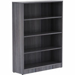 Lorell Essentials Series Laminate 4 Shelf Bookcase 36