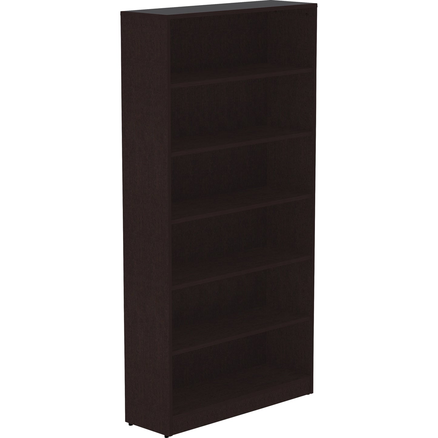Lorell Essentials Series Laminate 6 Shelf Bookcase 36"W x 12"D x 72"H (LLR-ESS-BOOKCASE-72H)
