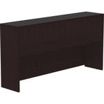 Lorell Essentials Series Stack-on Hutch with Wood Doors 72