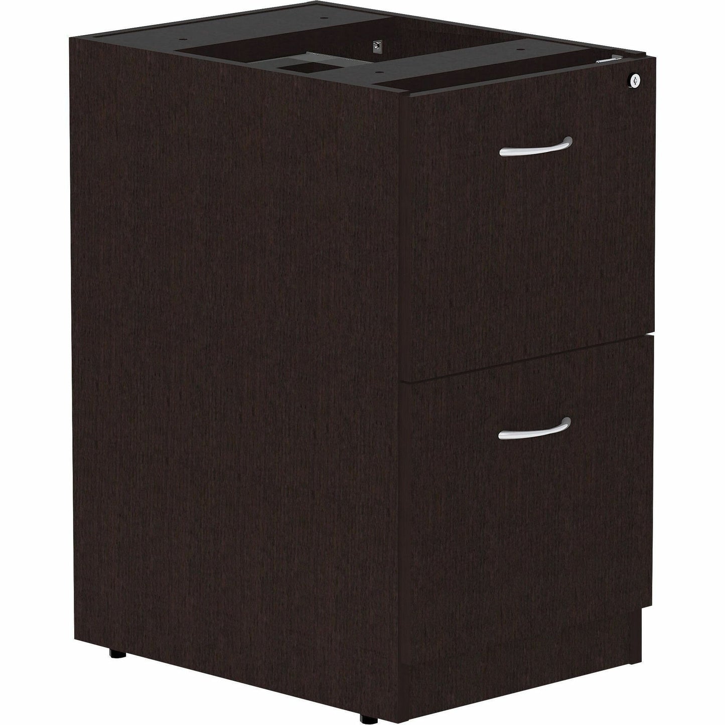 Lorell Essentials Series 2-Drawer File/File Fixed Pedestal 16"W x 22"D x 28.25"H (LLR-2DRAWER-FF-FP)