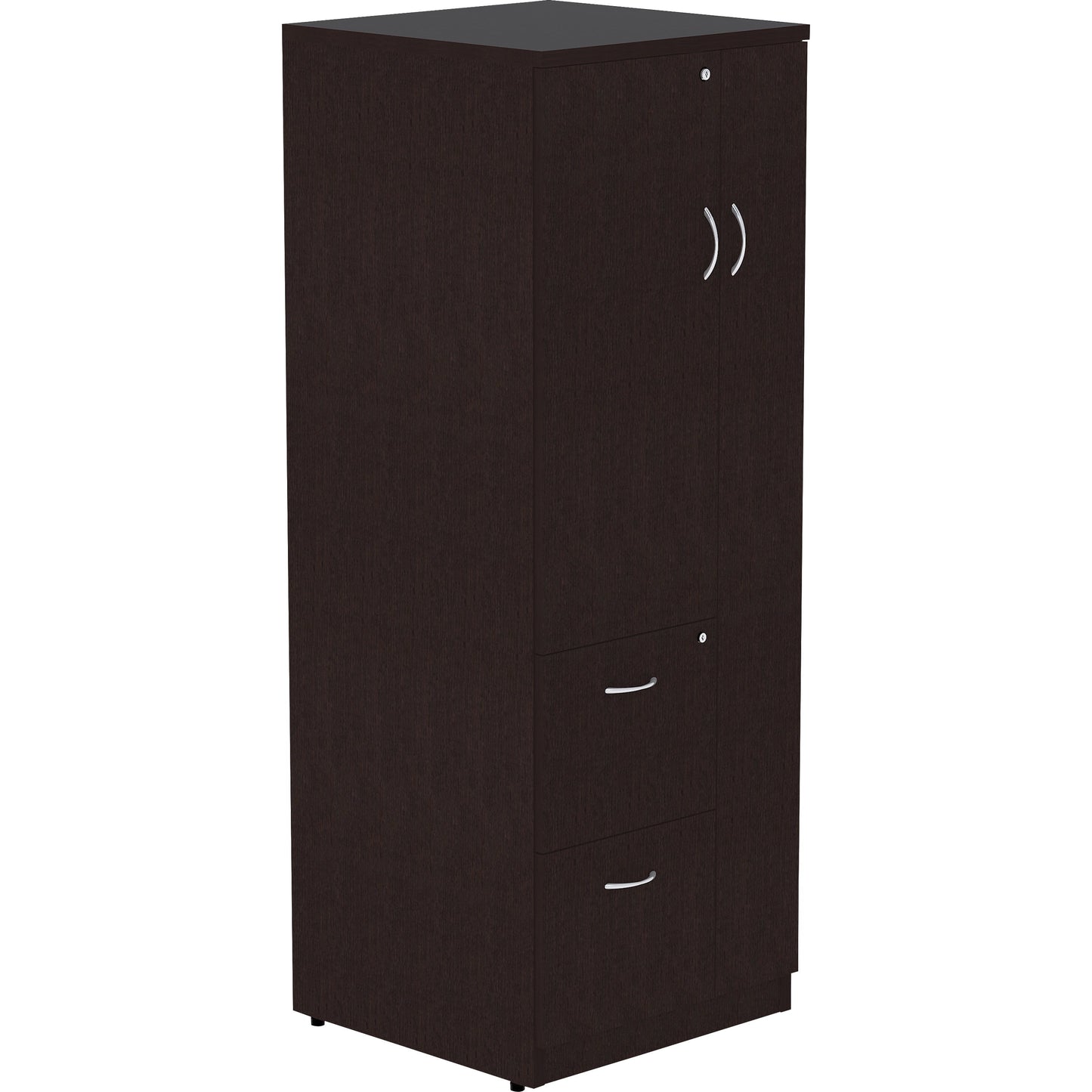 Lorell Essentials Series Tall Storage Cabinet 23.6"W x 23.6"D x 65.6"H (LLR-ESS-TSC)