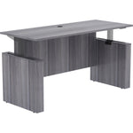 Lorell Essentials Series Sit-To-Stand Desk Shell 72