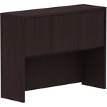 Lorell Essentials Series Stack-on Hutch with Wood Doors 48
