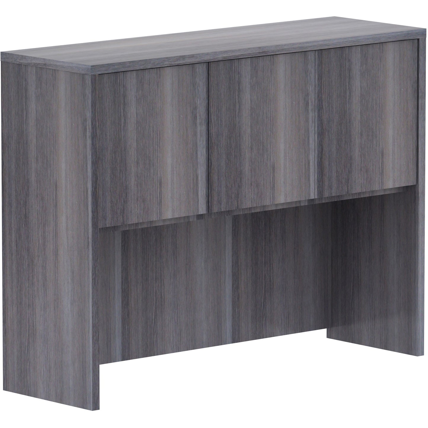 Lorell Essentials Series Stack-on Hutch with Wood Doors 48"W x 15"D x 36"H (LLR-ESS-SH-48)