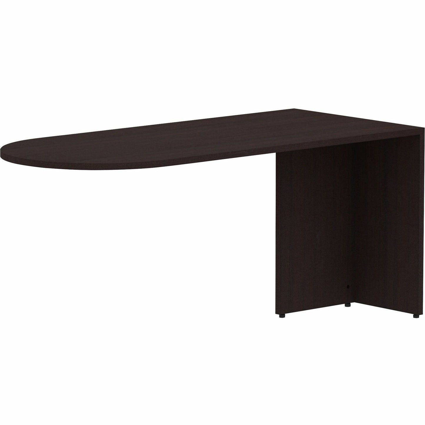 Lorell Essentials Series Peninsula Desk Box 66"W x 30"D x 29.5"H (LLR-ESS-PDB)