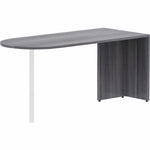 Lorell Essentials Series Peninsula Desk Box 66