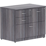 Lorell Essentials Series 3-Drawer Box/Box/File Lateral File 35.5