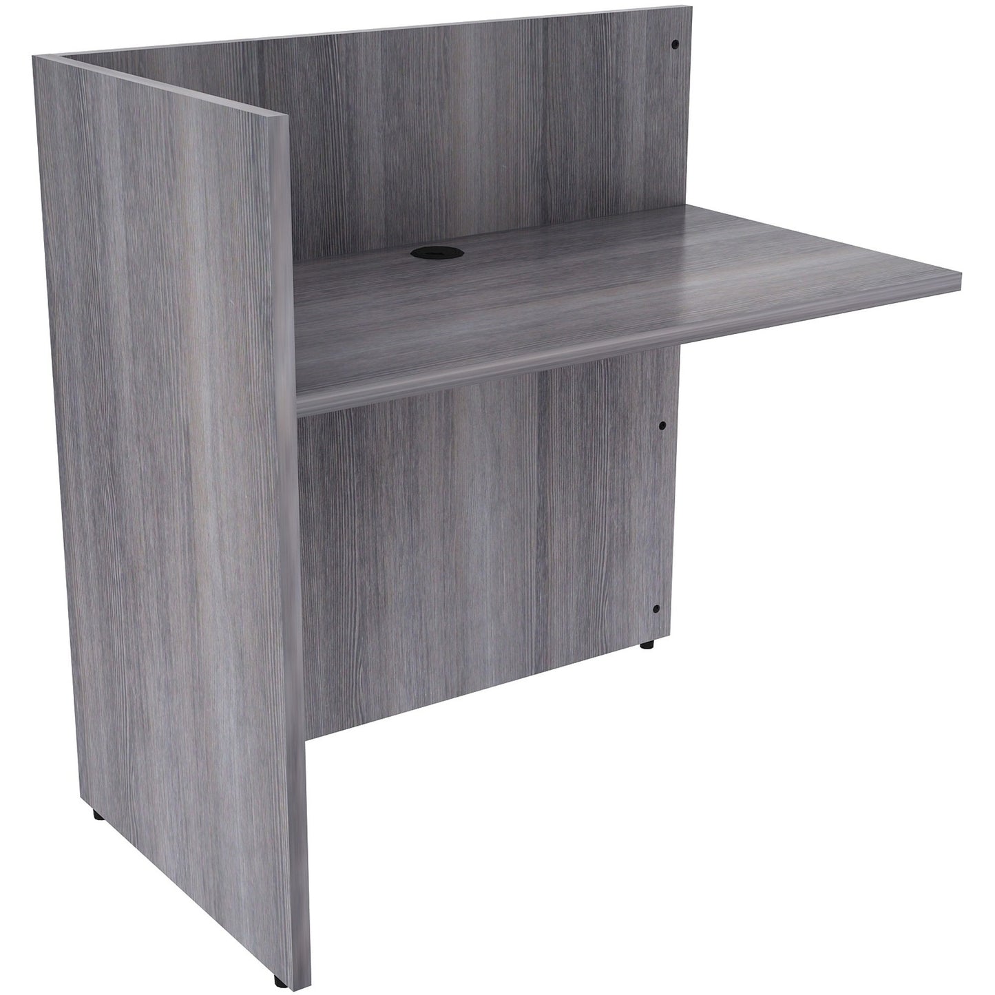 Lorell Essentials Series Reception Return 42"W x 24"D x 41.5"H (LLR-ESS-RR)